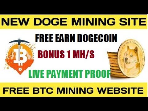 Earn Revenue With DOGE MINER || Free Earn Dogecoin || Bonus 1 MH/S Power || Live Payment Proof