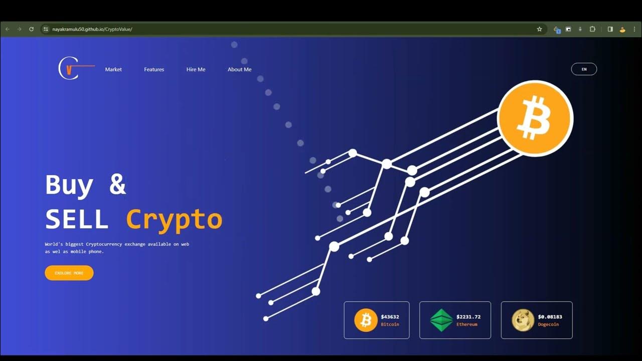 CryptoValue: Your Ultimate Cryptocurrency Price Tracker 🚀 | Real-Time Bitcoin, Ethereum, Dogecoin!