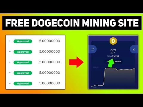 Earn Free $5 DOGE Daily || Best Free Dogecoin Mining Site 2024 || Free Dogecoin Earning NEW Website