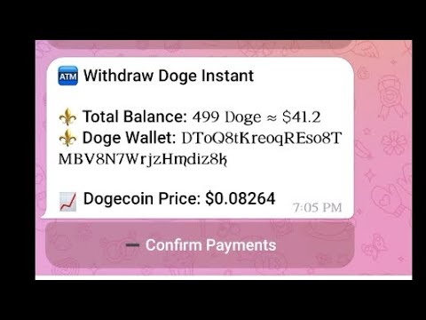 free dogecoin eran telegram bot