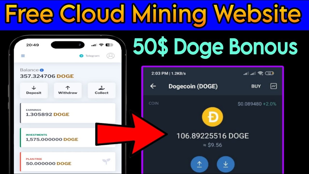 Dogeboost Mining Website🔥New Free Cloud Mining Website🔥New Dogecoin Mining Site 2024🔥