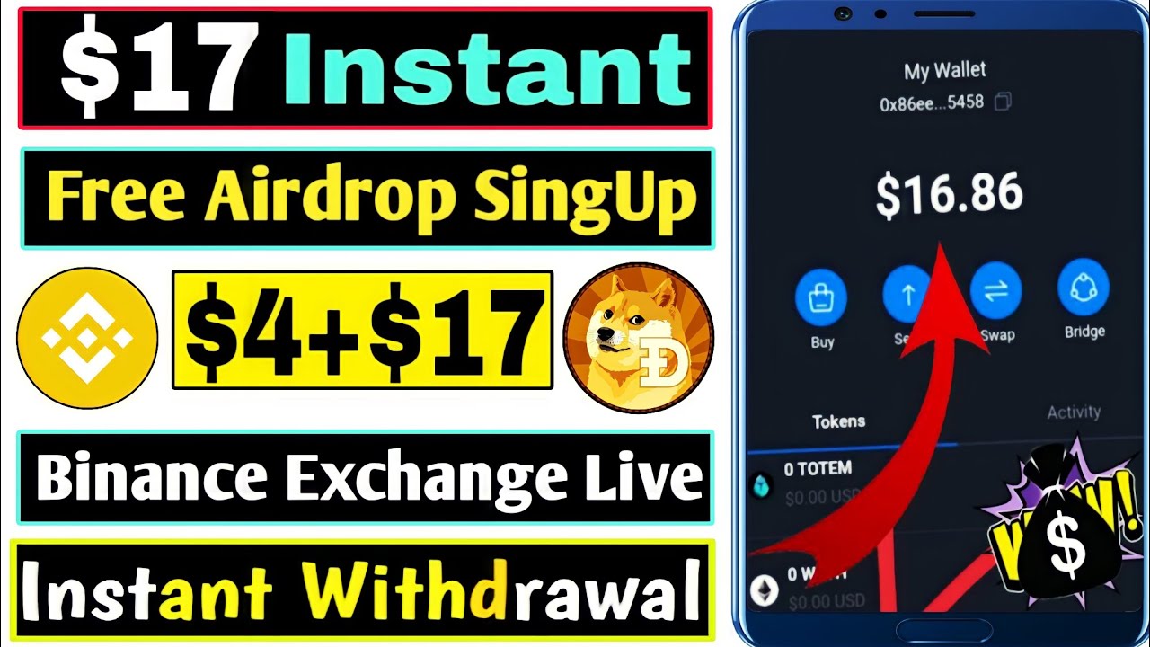 Biggest crypto loot || Dogecoin Free Airdrop | DogeCoin Instant Withdrawal Binance | new crypto loot