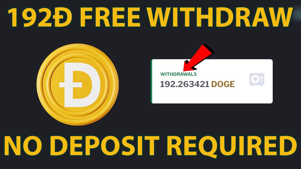 +$193 FREE WITHDRAW SIGNUP Bonus $5 No Deposit New Free Dogecoin(DOGE) Mining Site 2024