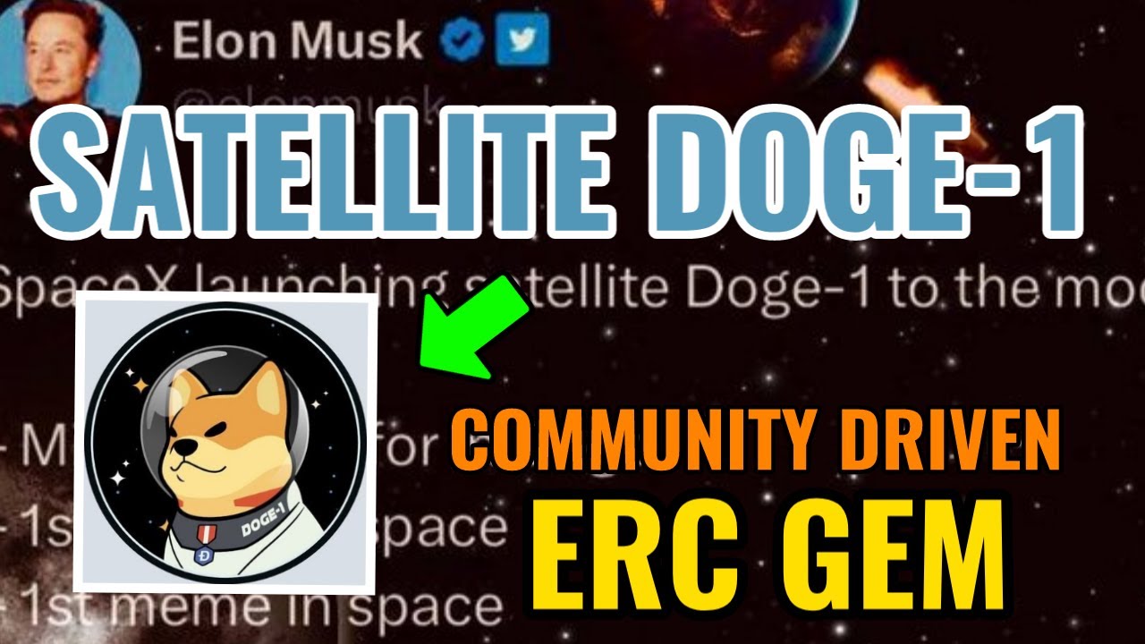 Satellite Doge-1 | Top Trending Dextools ETH Meme Token!