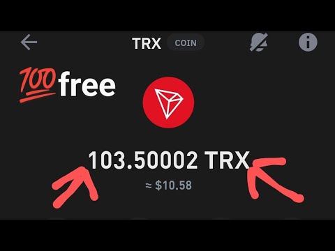 如何领取免费BTC、TRX、USDT、DOGE 2024 ||每一秒+提现证明💯✅