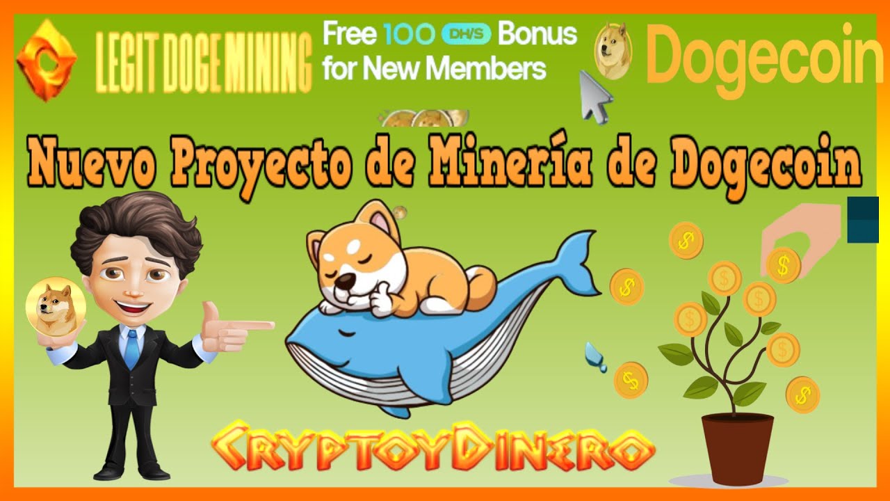 😎New Member 100 DH/S Free🎁 New ⛏Dogecoin Mining⛏