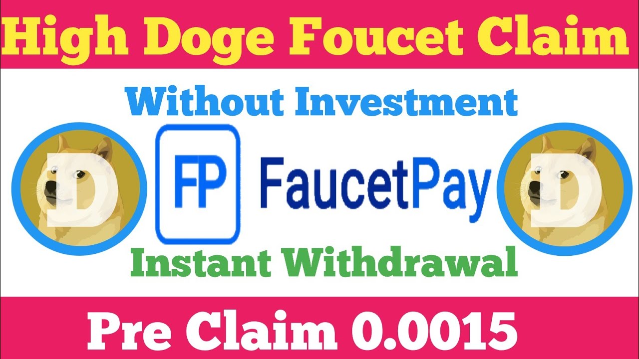 High Paying Doge Foucet Claim Site/ bitcoin earning site//