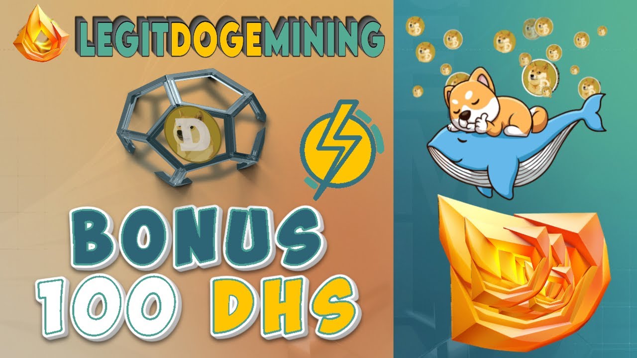 LEGITDOGEMINING - NEW DOGECOIN MINING 100 DHS MINING FREE - REINVESTMENTS AVAILABLE - REVIEW