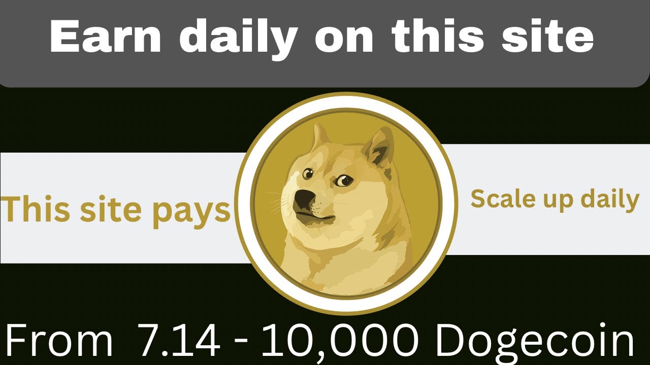 This site pays you Dogecoin daily || How to earn Dogecoin from a new site.