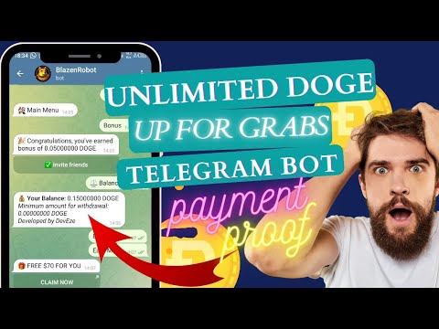 Unlimited Dogecoin Mining Telegram Bot ⛏️ | No Investment | Payment Proof | Crypto News