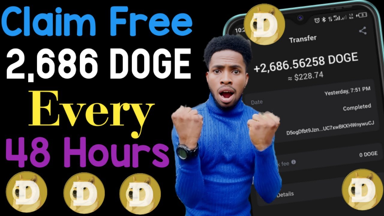 Free DOGECOIN SITE | CLAIM Free 2,686 DOGE | Earn Free DOGE | Instant Withdraw | No DEPOSIT 🔥