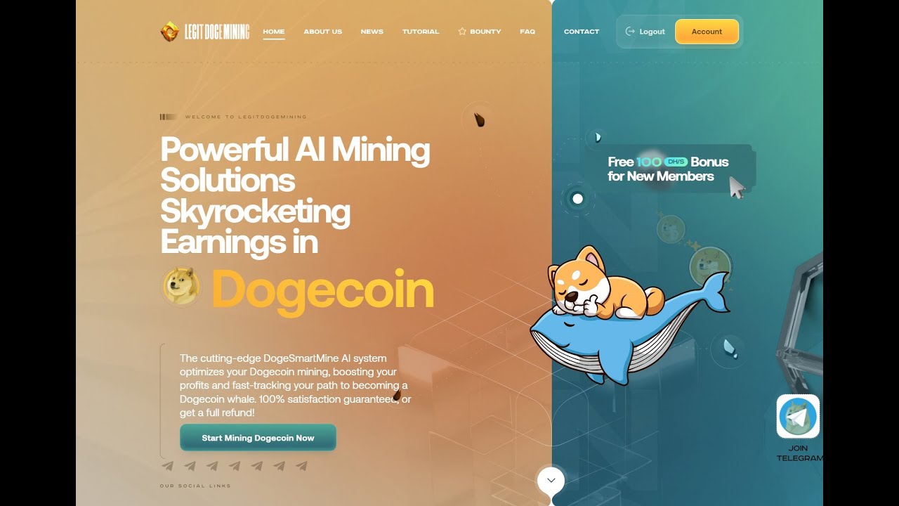 We Invested $10 in Long Term Legit Doge Mining Project | $1 100 DH/s Sign Up Bonus