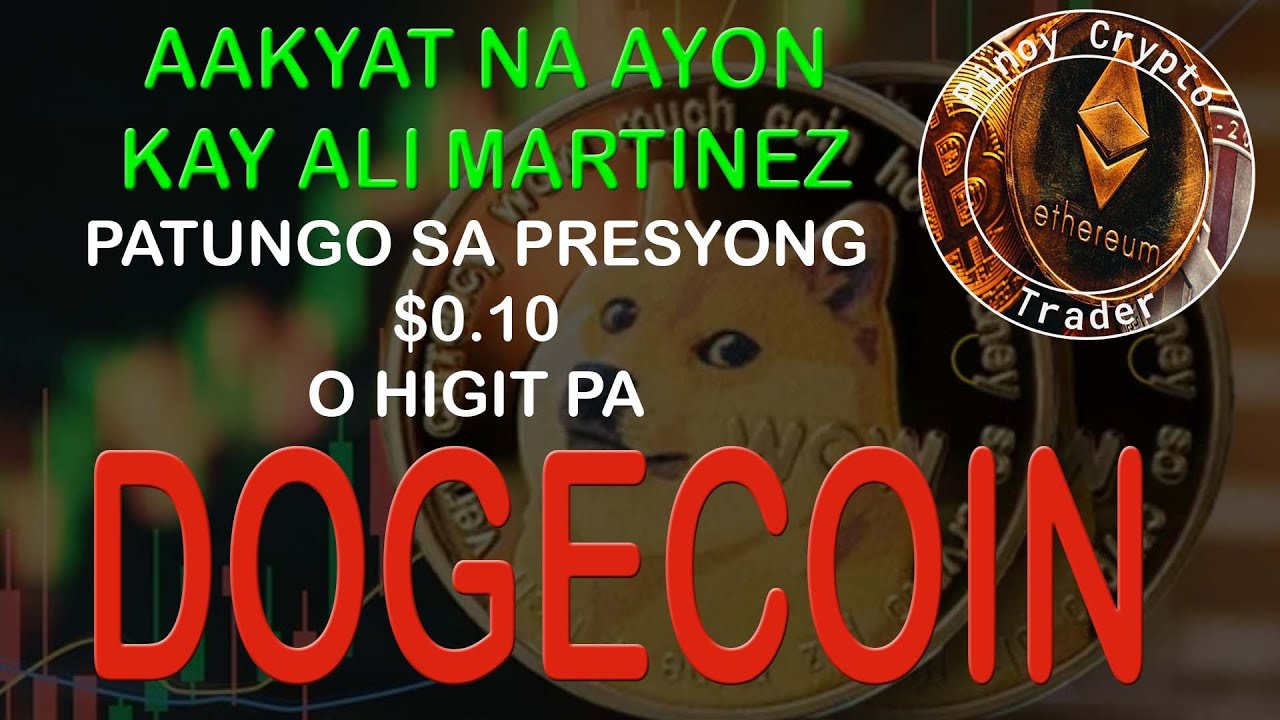 Ali Martinez's Dogecoin prediction - It will decrease by a Zero digit