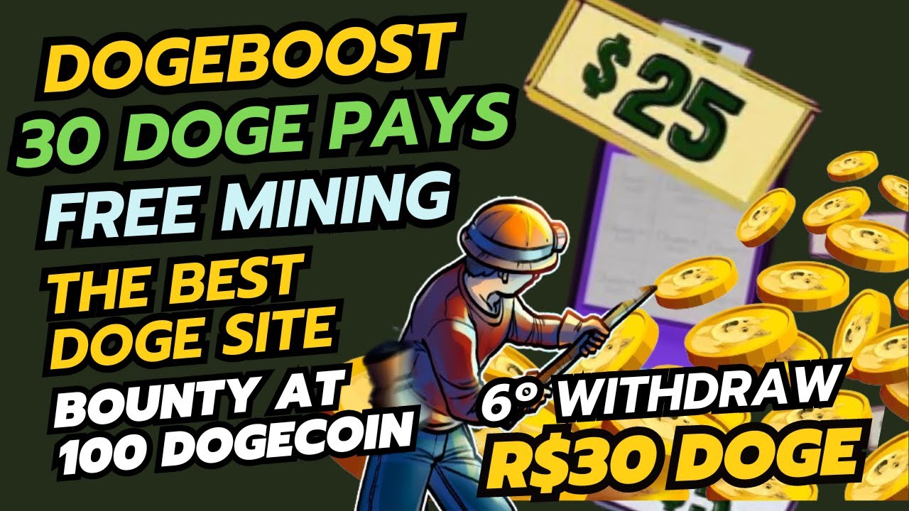 DogeBoost Bounty Up to 100 FREE DOGECOIN PAID 30 DOGECOIN Mining Crypto #dogecoin #dogecoinmining