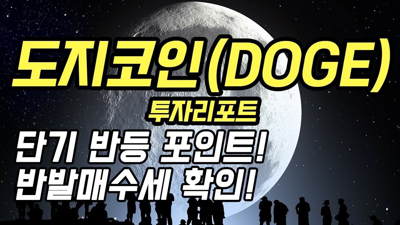 도지코인(DOGE) 투자리포트│지금이 진입 타이밍, 단기 급등 포인트를 잡으세요!