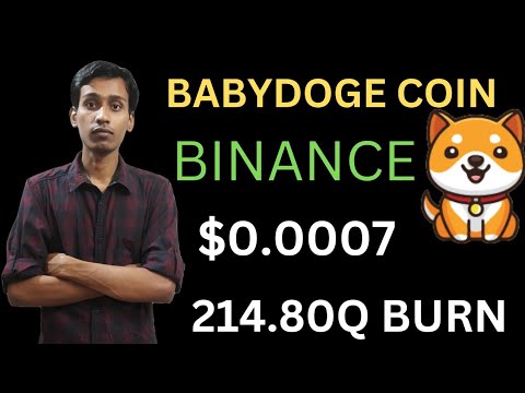 Baby Dogecoin News Today | 214.80Q Burn | BabyDoge Coin Price $0.0007 | Binance Listing