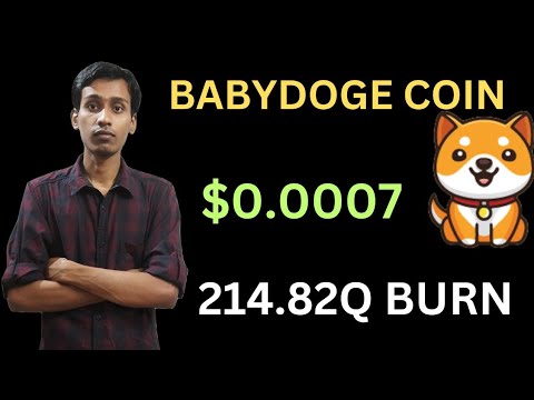 Baby Dogecoin News Today | 214.82Q Burn | BabyDoge Coin Price Pump 100x | Binance Listing