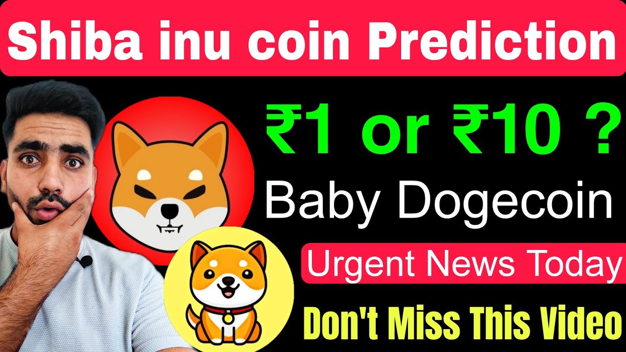 Shiba inu coin Price Prediction ₹1 2024 || Shib coin Vs Baby Dogecoin | Shiba coin & Baby Doge coin