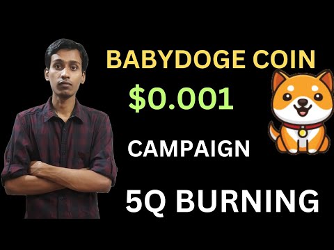 Baby Dogecoin New Campaign | 8 Trillion Burn | BabyDoge Coin Price Pump | Binance Listing