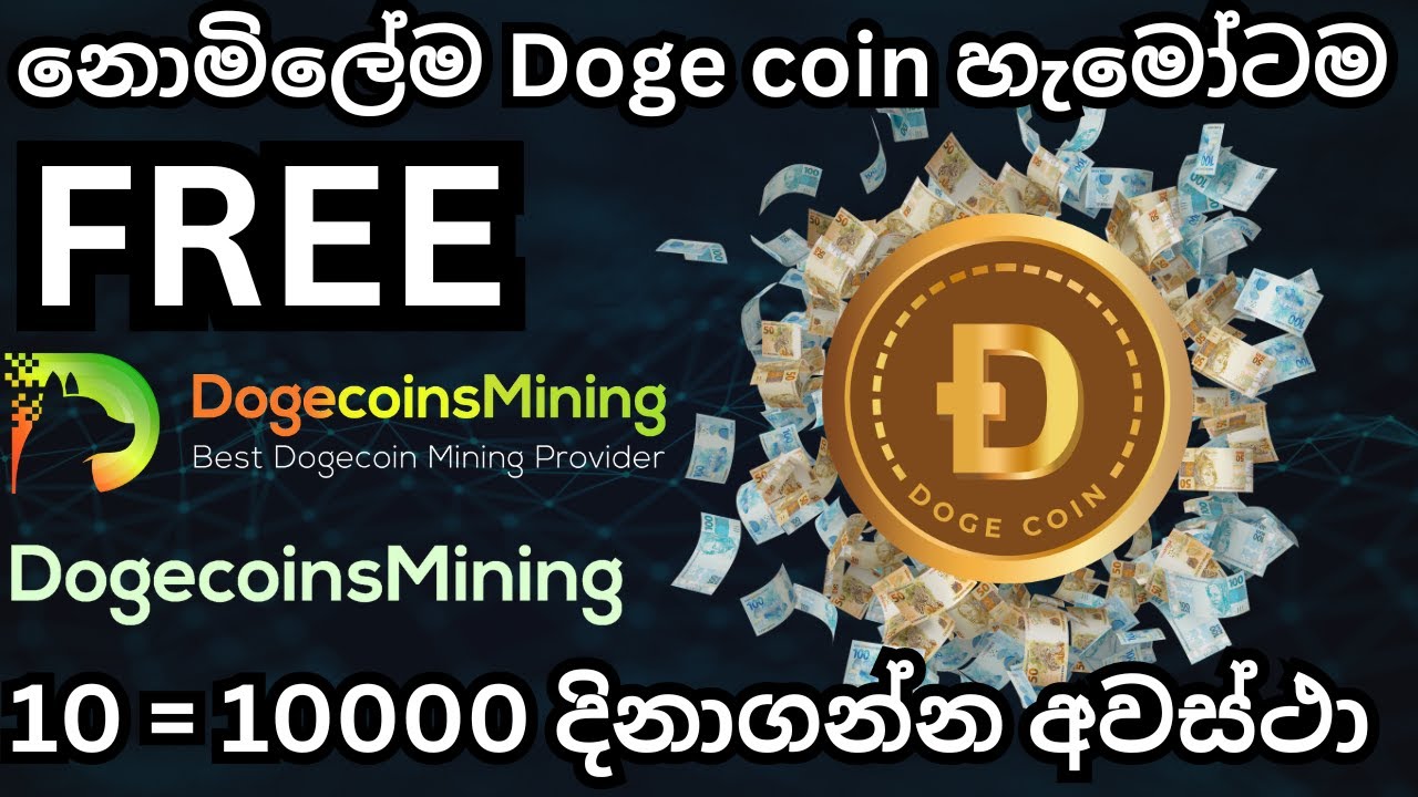 2024 freeusdt  Earn Money Online Sinhala | New Money Site Sinhala | Free doge Mining Site