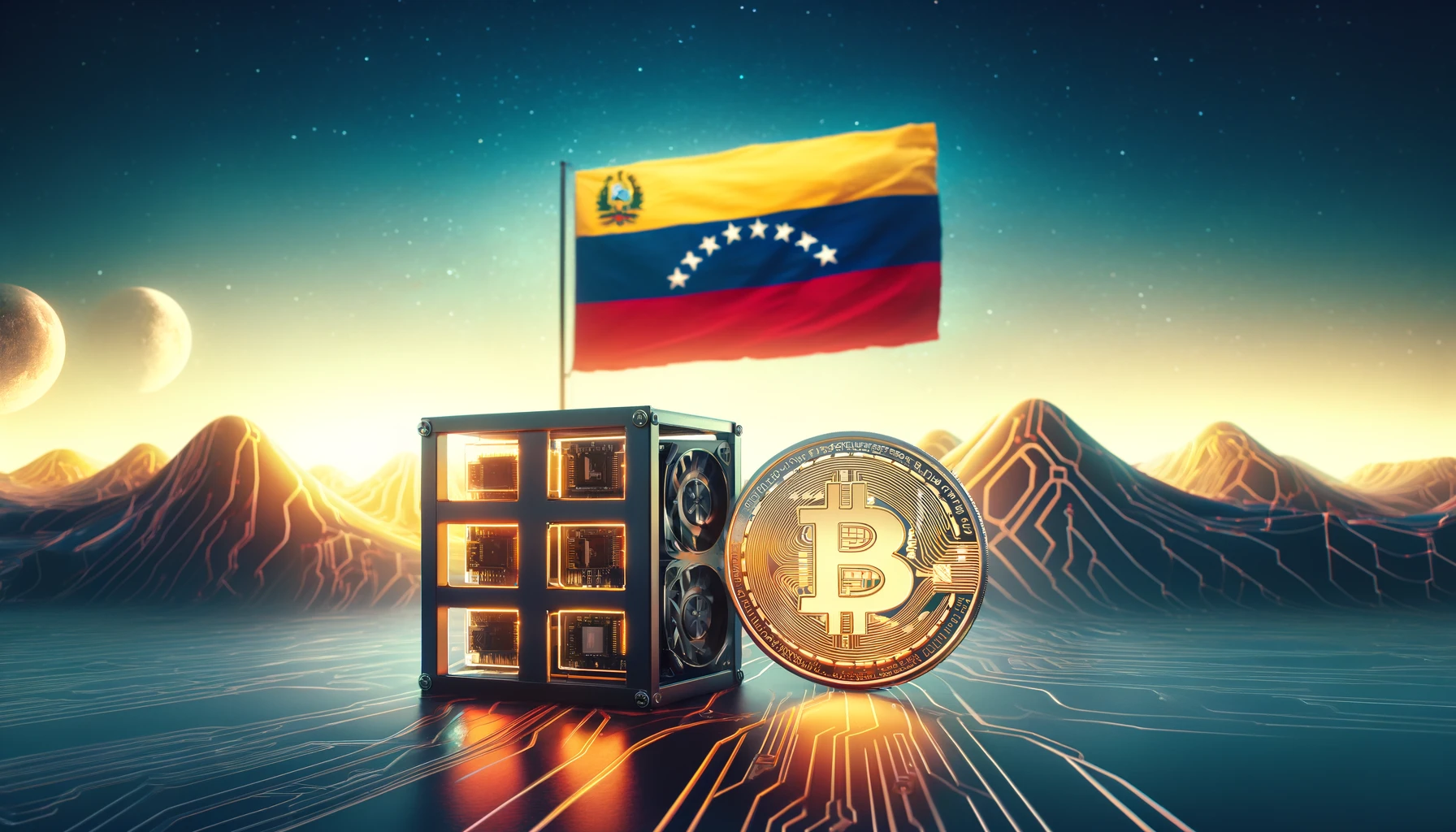Venezuela impone prohibición de minar criptomonedas por alto consumo energético