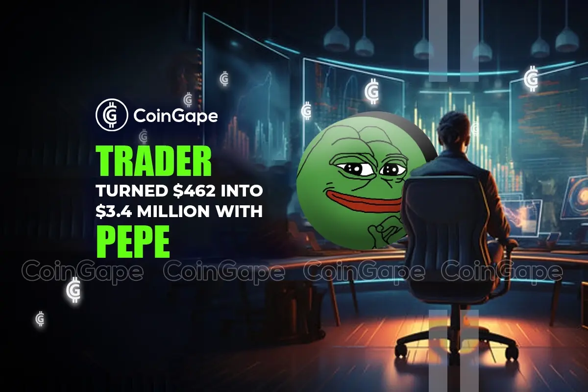 这位交易者如何利用 PEPE 将 462 美元变成 340 万美元