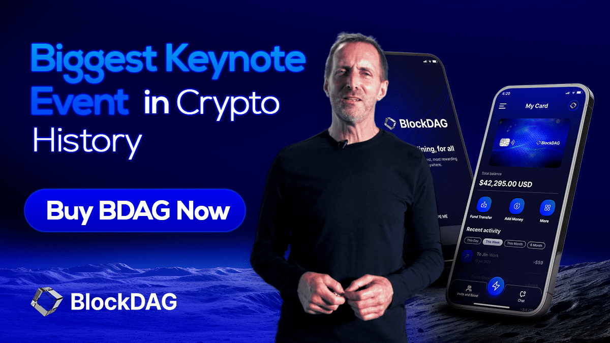 BlockDAG’s Presale Nears $40.8M with Keynote Launch From the Moon Amid NEAR’s Growth: Will It Attract Musk’s Attention Like DOGE?