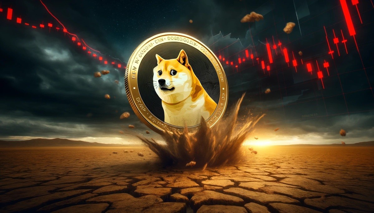 Die soziale Stimmung bei Dogecoin wird pessimistisch und fällt auf das März-Niveau, was dies für den Preis bedeutet