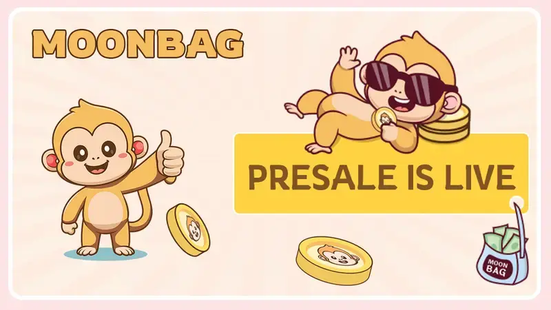 MoonBag は Pepe Coin と KangaMoon を圧倒し、投資家が熱意を持って仮想通貨の事前販売で首位を獲得