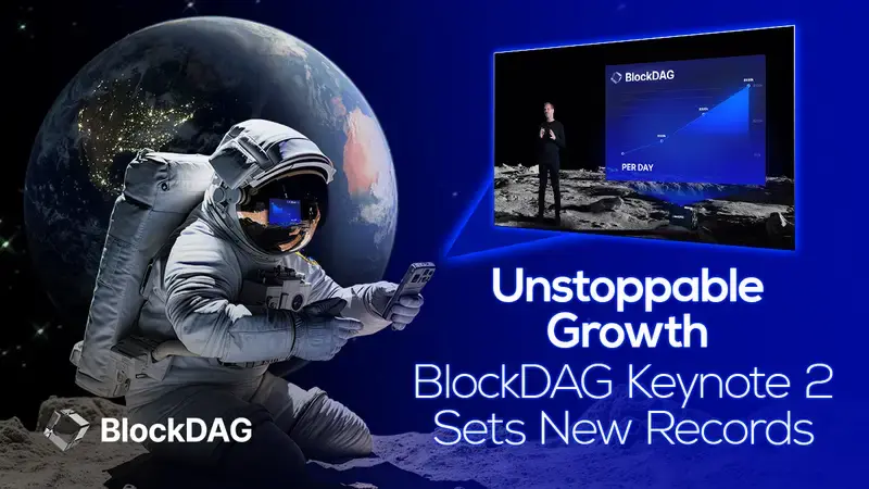 BlockDAGs Moon Keynote: Erweiterung des Vorverkaufs um 41,6 Millionen US-Dollar für die beste Krypto-Mining-App; Preis und Neuigkeiten zum NEAR-Protokoll;