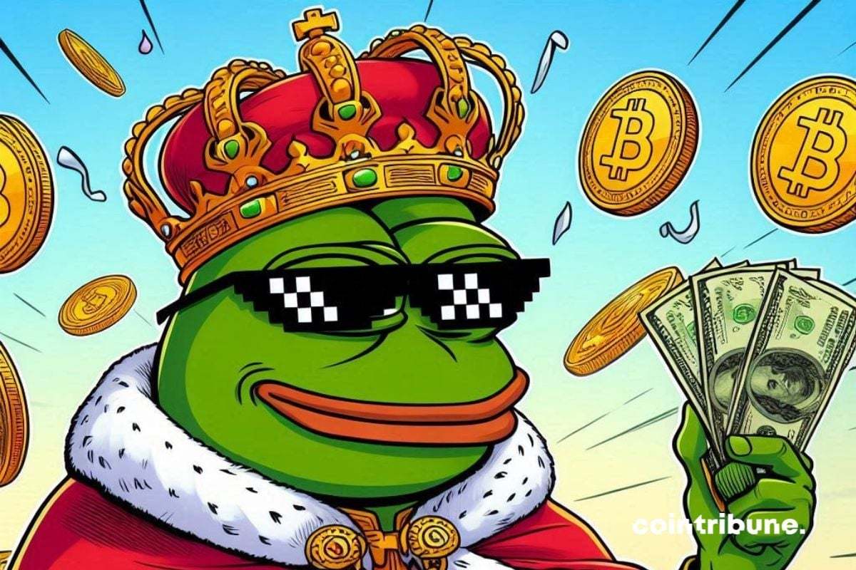 Pepe tötet Dogecoin und wird der neue Krypto-König der Memecoins!