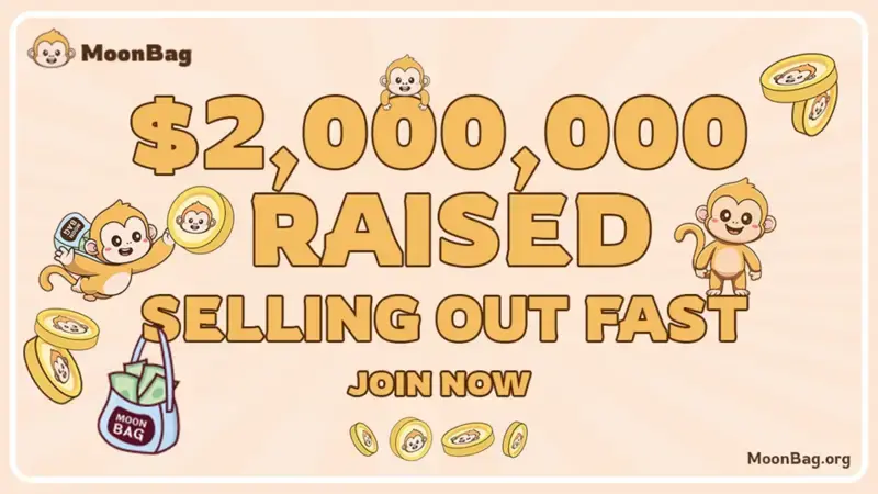 Breaking Records: MoonBag Raises $2M Eclipsing Kangamoon & Pepe Coin. Leading Top Crypto Presale 2024 with Unrivaled Security and Liquidity!