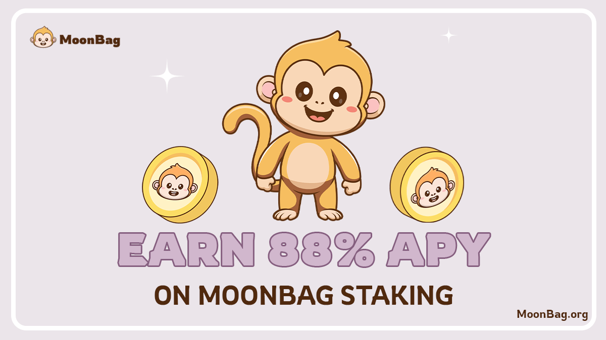 MoonBag 预售质押：投资者争先恐后锁定 88% 年化收益，将 Pepe 和 KangaMoon 抛在身后