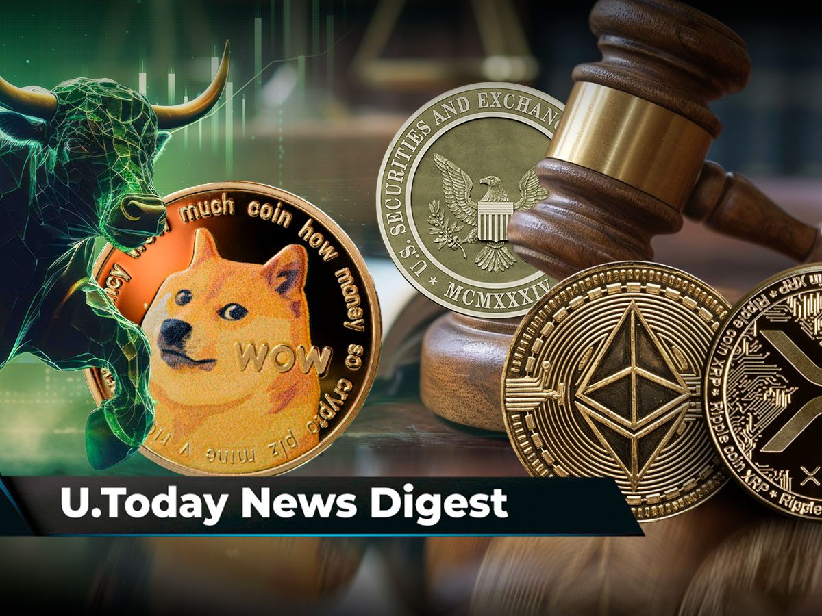 Dogecoin 'Very Bullish,' Per Recent Report, XRP Community Furious Over SEC's Ethereum Decision, Schiff Names Reason Why Nvidia's Rise is Bea...