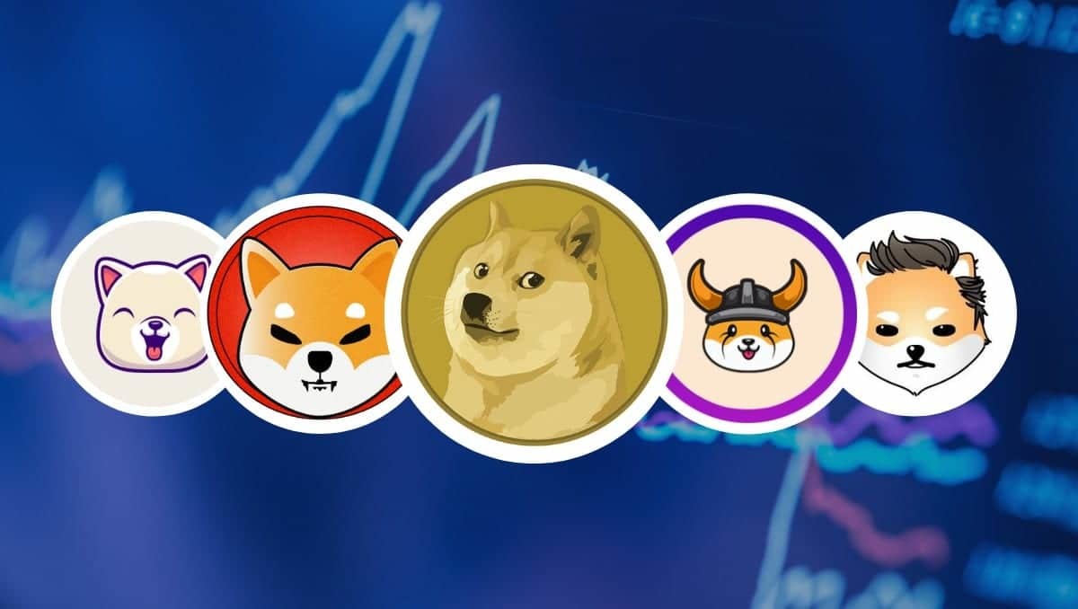 Dog-Themed Meme Coins Outpace Solana Rivals