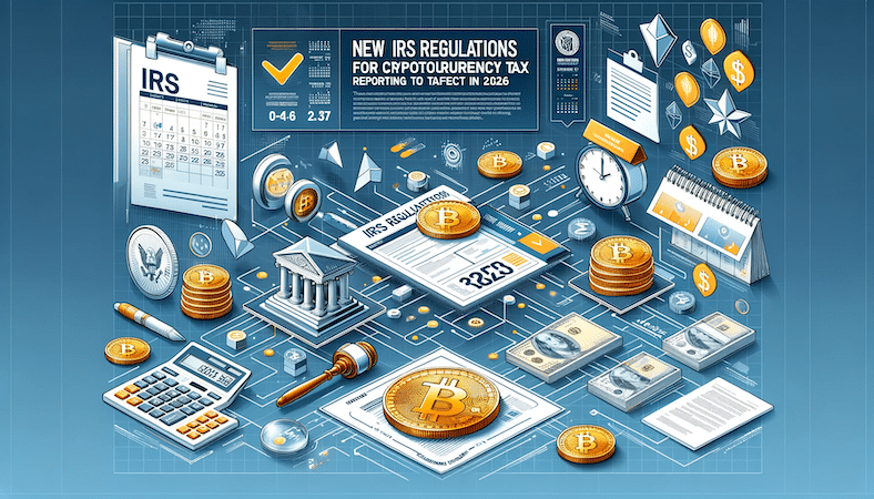 IRSの新しい仮想通貨税報告規則は2026年に発効予定