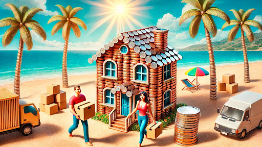 Las mejores monedas para comprar una casa en la playa este verano por menos de 1$