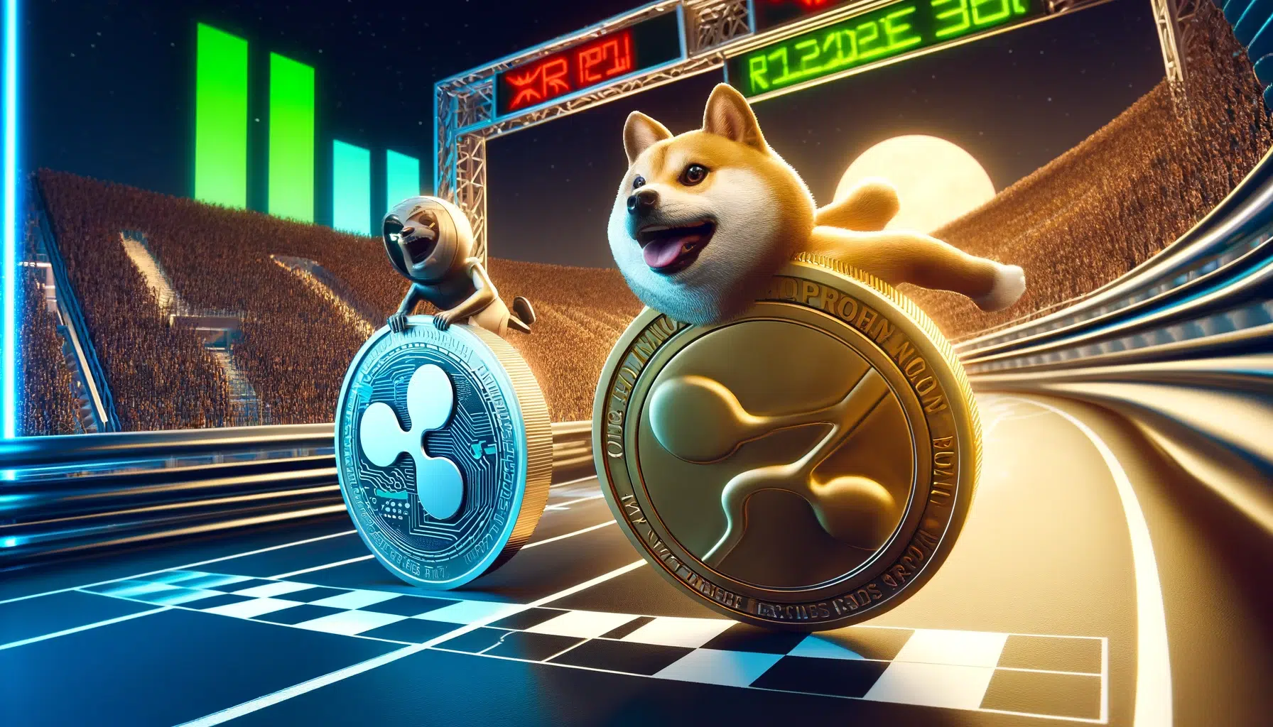 시장 조정 속에서 정서는 Ethereum과 Dogecoin에 대한 단기 강세를 나타냅니다.