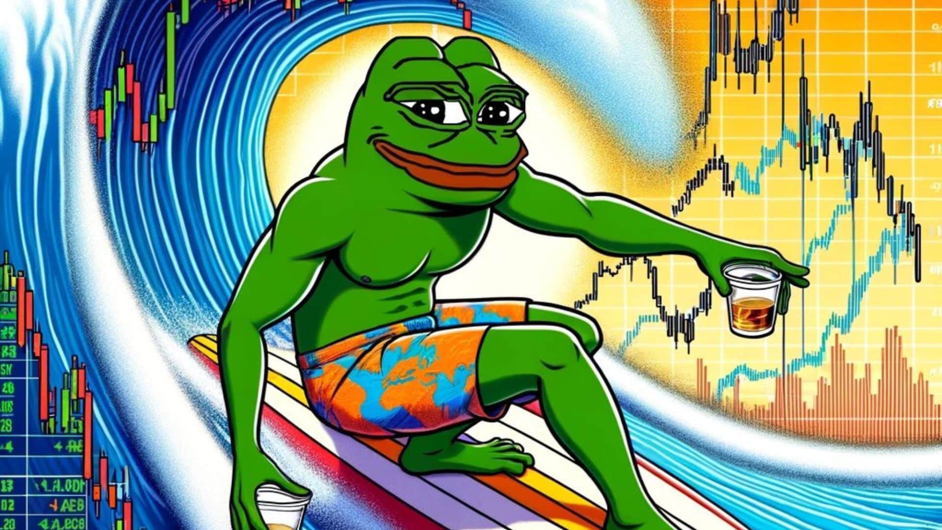 Pepe の価格は 1 週間で 16% 急落しましたが、レイヤー 2 の代替品 Pepu Unchained はちょうど 300 万ドルを突破しました