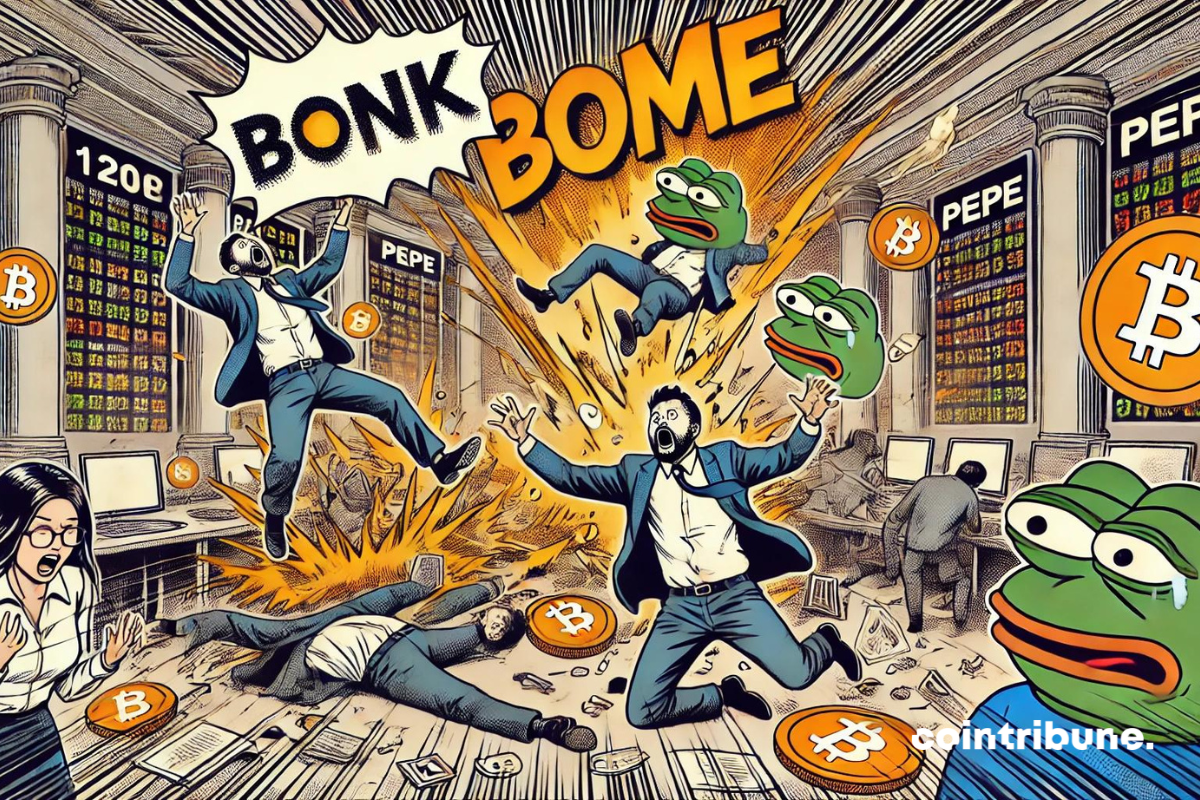 Criptomoneda: ¡Bonk y Pepe se desploman mientras el mercado de Memecoin se hunde!