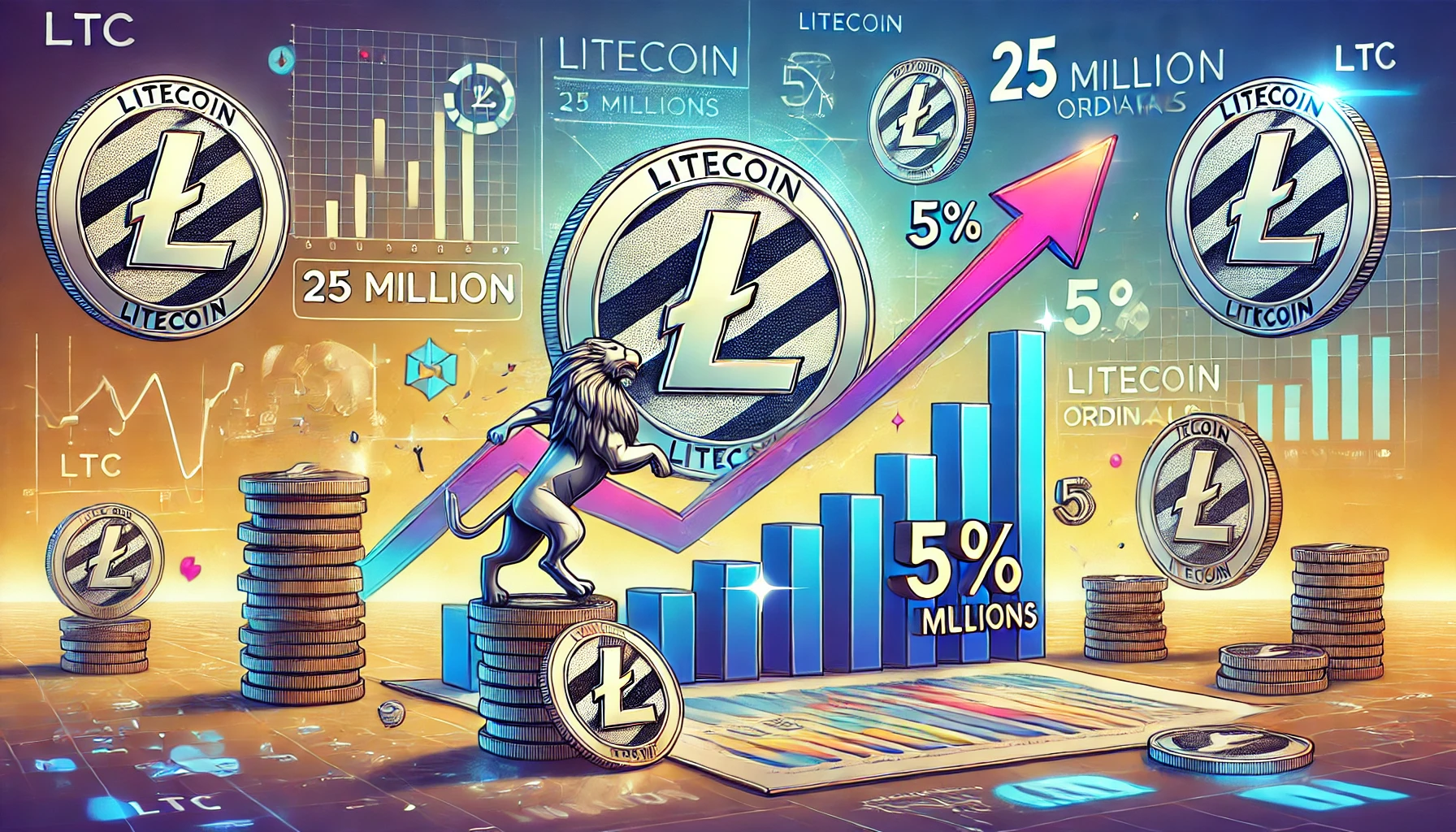 Litecoin (LTC) surpasse Dogecoin (DOGE) en termes d'activité en chaîne, montrant la confiance des baleines