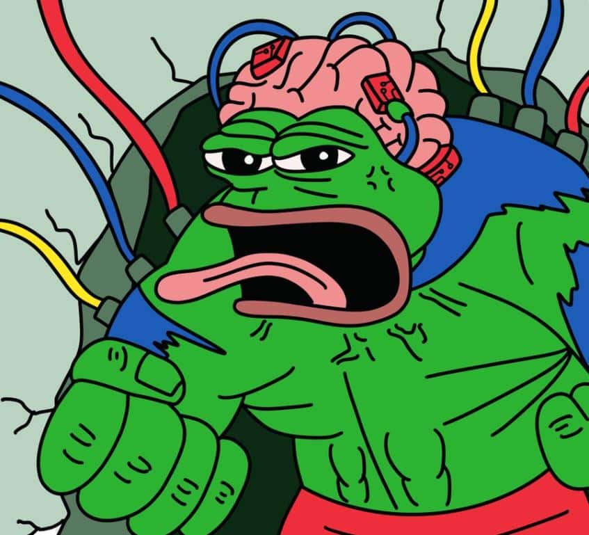 隨著 Meme 幣飆升和升級代幣 Pepe Unchained 預售結束，Pepe 在 24 小時內飆升 24%