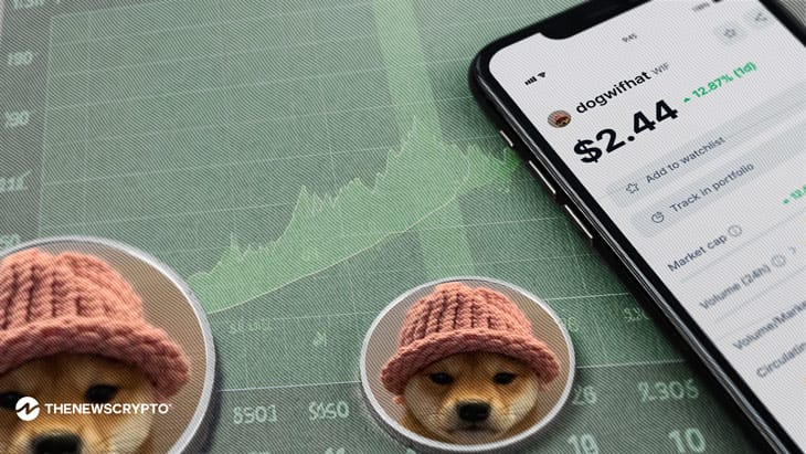 Dogwifhat (WIF) El precio sube a un máximo de 1 mes, ¿el repunte continuará?