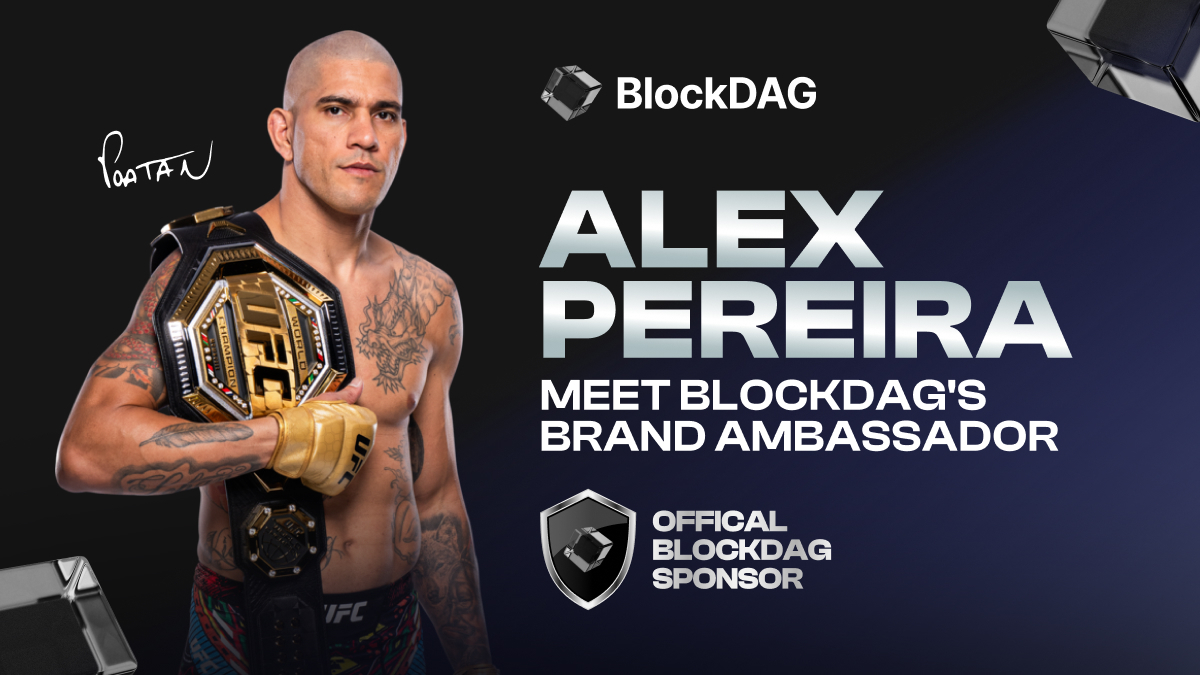 UFC-Champion Alex Pereira unterstützt BlockDAGs Mission zum Mond: 30.000-fache Gewinnprognose überschattet ETH- und DOGE-Drama