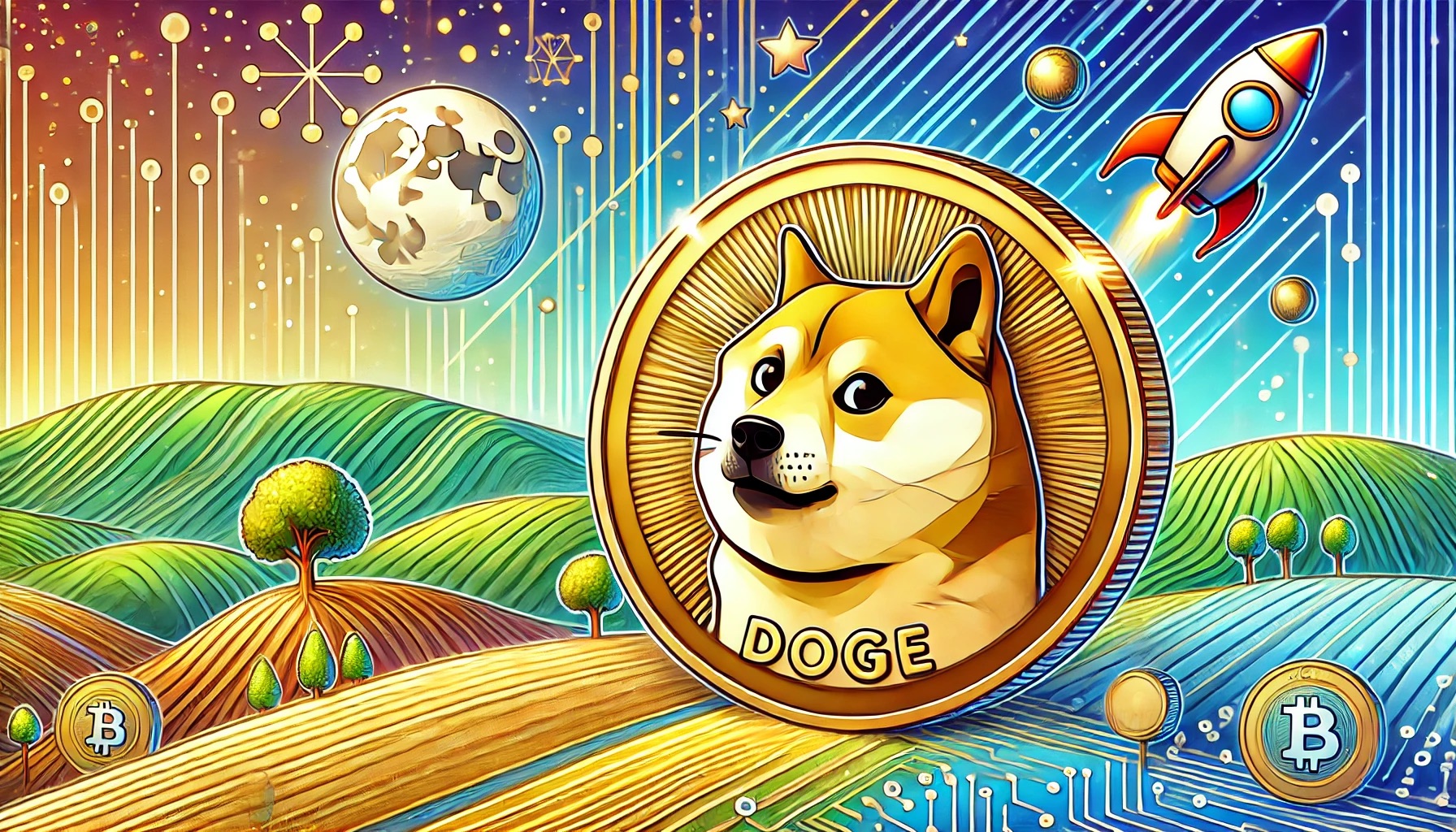 Криптоаналитик говорит, что цена Dogecoin вырастет более чем на 7200% до 10 долларов, и вот почему