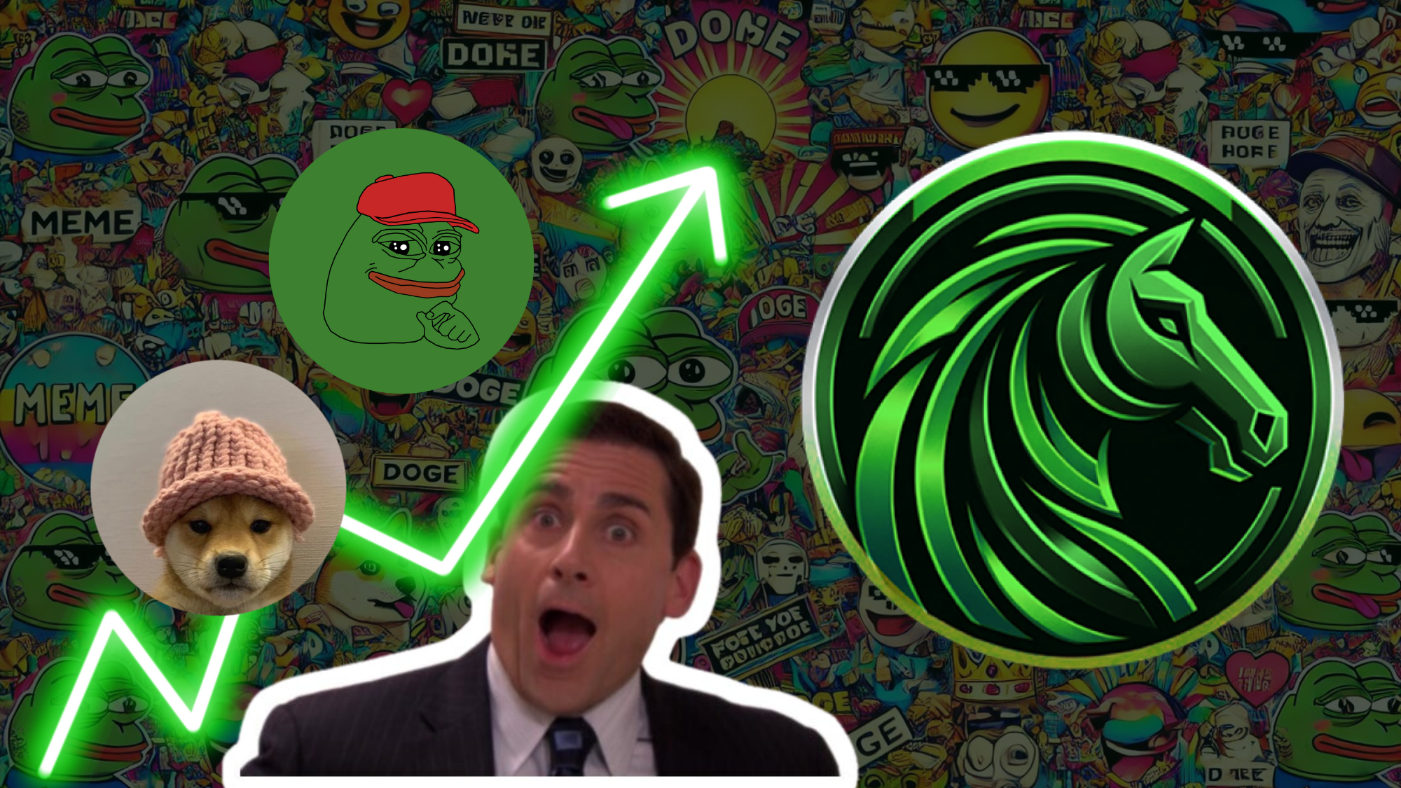 Meme-Coins führen die Markterholung an, da WIF um 82 % und PEPE um 53 % steigen, was die Attraktivität von DigiHorse (DIGI) steigert