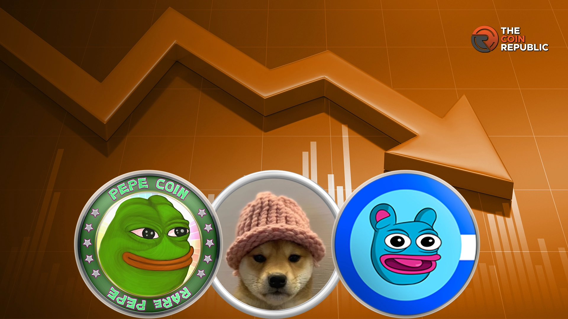 Los 3 perdedores de la semana en criptomonedas: caída de precios de Dogwifhat, Brett y PEPE