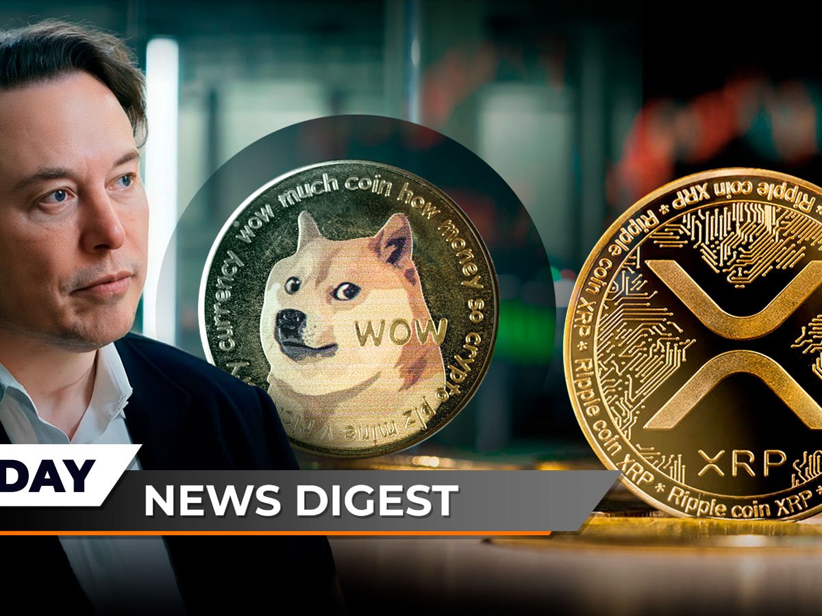 La communauté Dogecoin enthousiasmée par le nouveau message d'Elon Musk, XRP d'une valeur de 2.47 milliards de dollars en 24 heures, PEPE parmi les meilleures listes d'échange : Crypto News Digest …