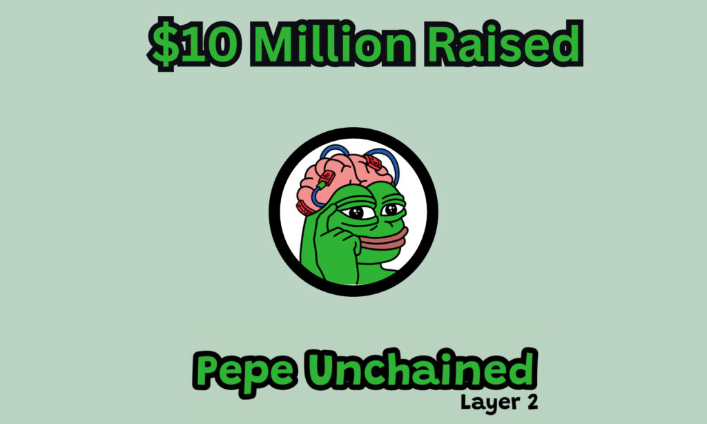 Layer-2 Meme Coin Pepe Unchained 在預售活動中籌集 1000 萬美元