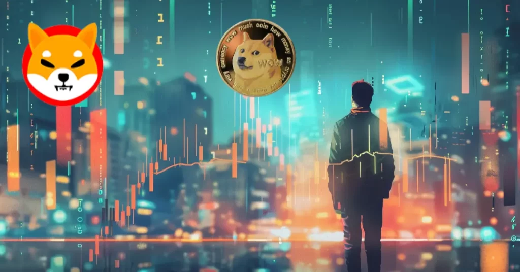 Alors que les menaces baissières s’intensifient, est-ce le moment critique pour posséder DOGE et SHIB ?